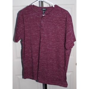 Men’s maroon forever 21 shirt